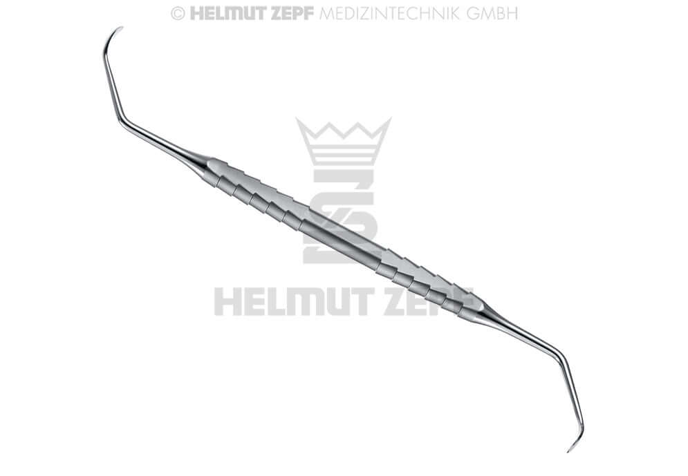 Helmut Zepf Sinus Lift Curette Double-Ended 7.3/8.0mm Sharp Dental Instrument No. 41.848.03