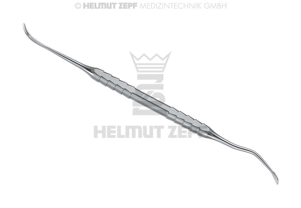 Helmut Zepf Sinus Lift Curette Double-Ended 4.2/3.6mm Blunt Instrument No.41.848.08 Made in Germany