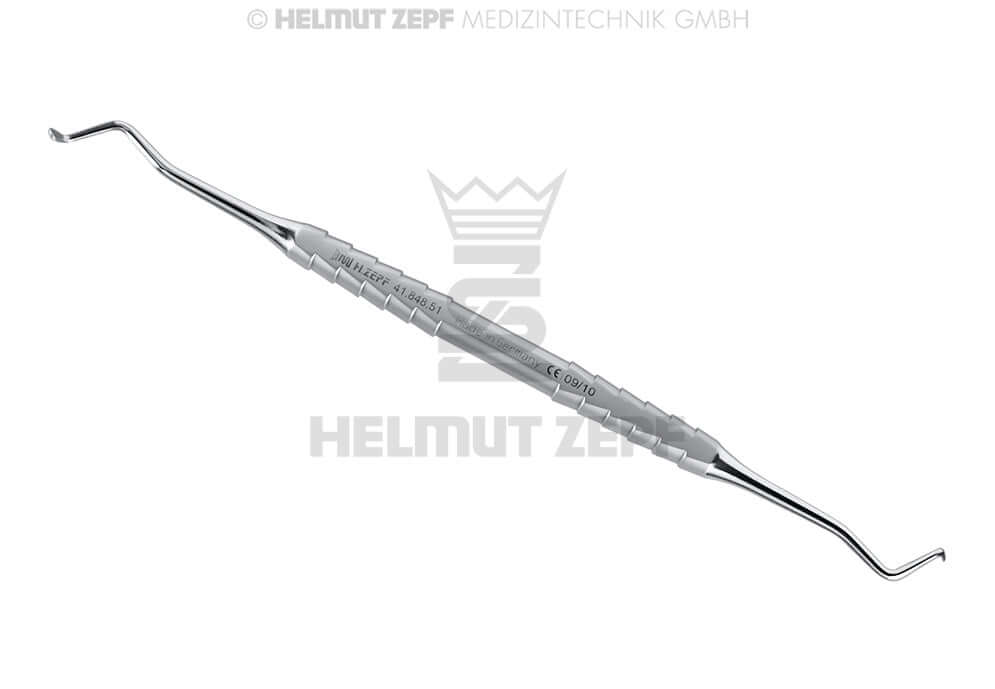 Sinus Lift Curette #1 Dr. Meiselbach Blunt 2.3mm Helmut Zepf 41.848.51 Dental Surgical Instrument