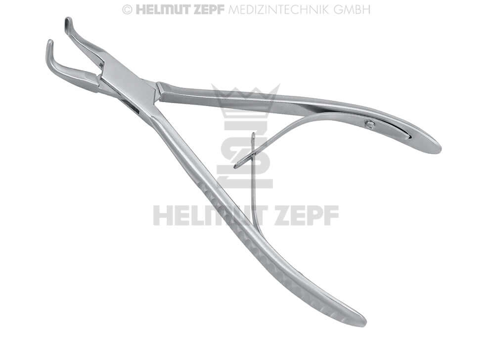 Mini Friedman rongeur forceps 90° curved mini-fine 15cm Helmut Zepf 42.321.90 surgical bone removal instrument