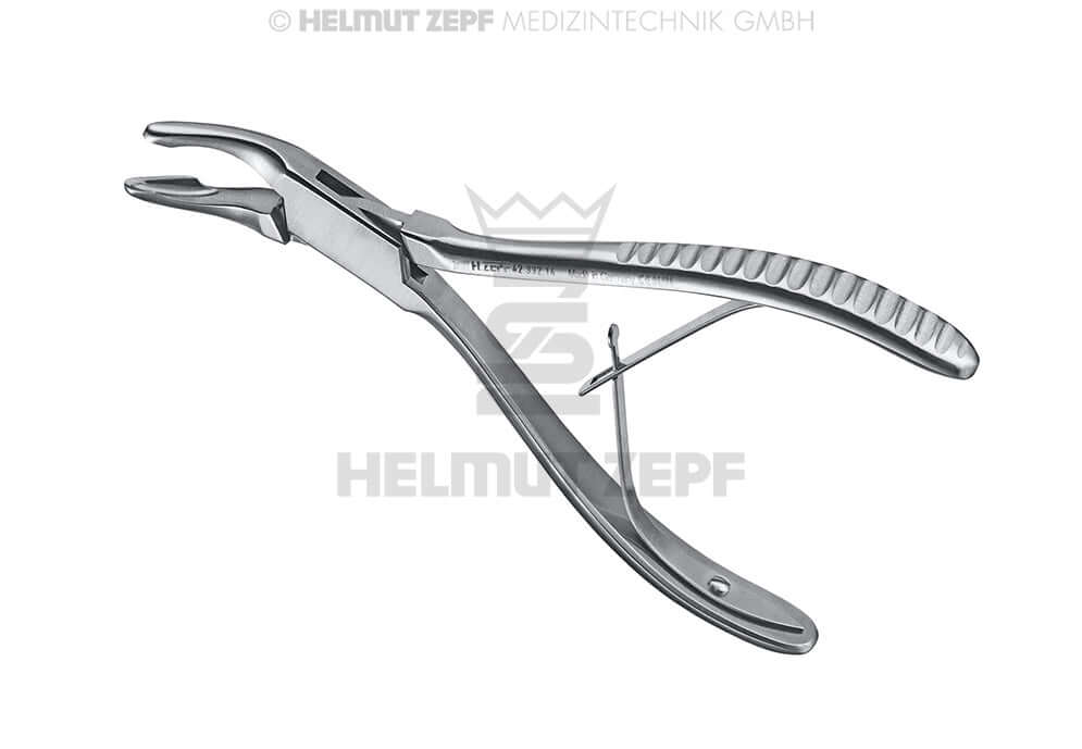 Cleveland Rongeur Forceps #4A 17cm by Helmut Zepf - Precision Bone-Cutting Instrument for Oral & Maxillofacial Surgery