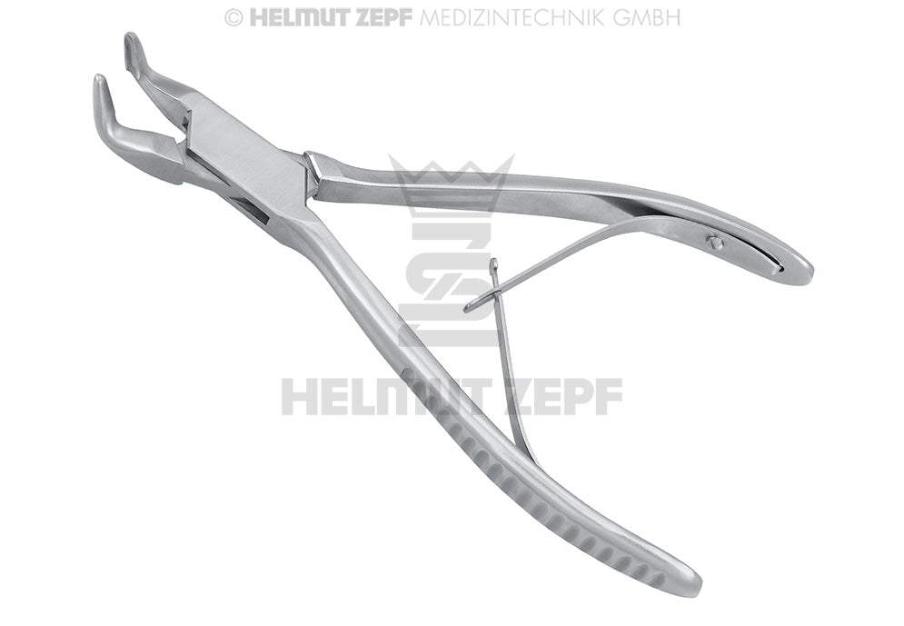 Blumenthal Bone rongeur forceps 15.5cm Right-Angled by Helmut Zepf No.42.362.15 for precise bone removal