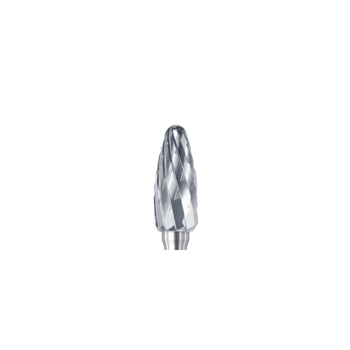 425GXA flame carbide cutter coarse double cut left twisted XA-Cut for model making and plastics technology