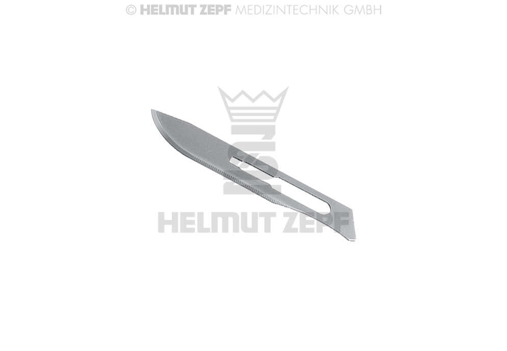Dental Scalpel Blades #10 for Handle No.3, Sterile, 100 Pcs – Helmut Zepf 46.014.10
