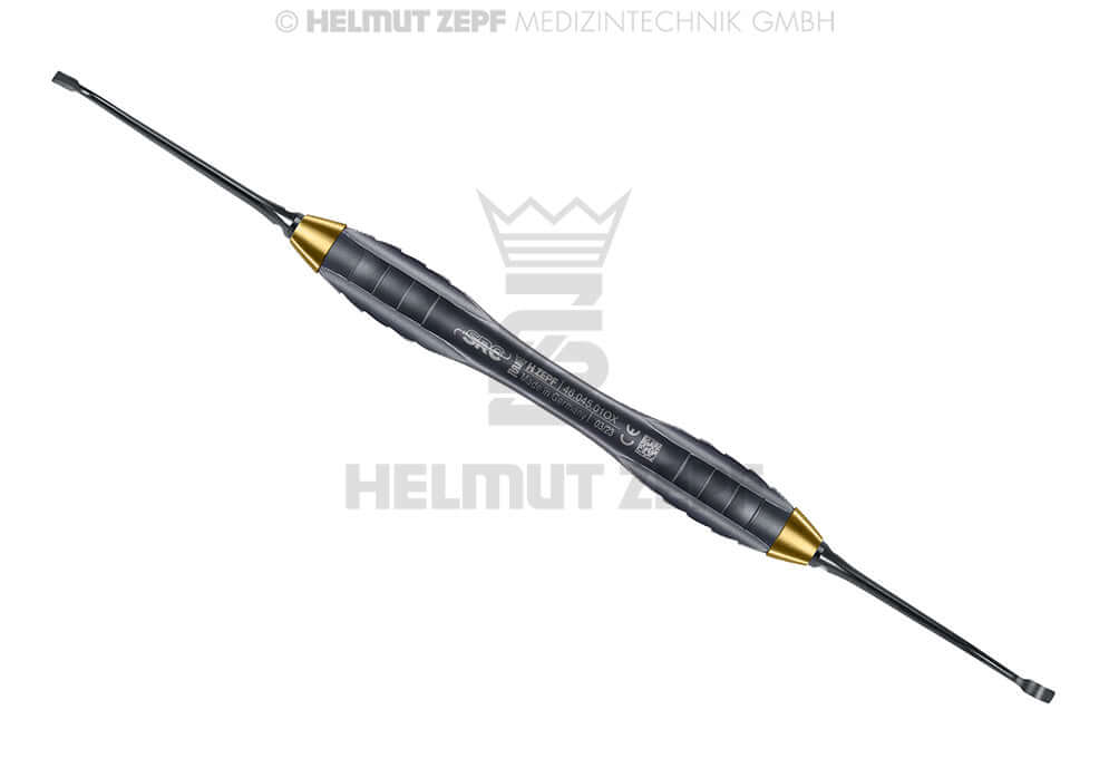 SRC Instrument #1 Z-SHAPE Handle Yellow ZEPF NANOPAL Coating Interchangeable Tips by Dr. Marco Zeltner Helmut Zepf 46.045.01OX
