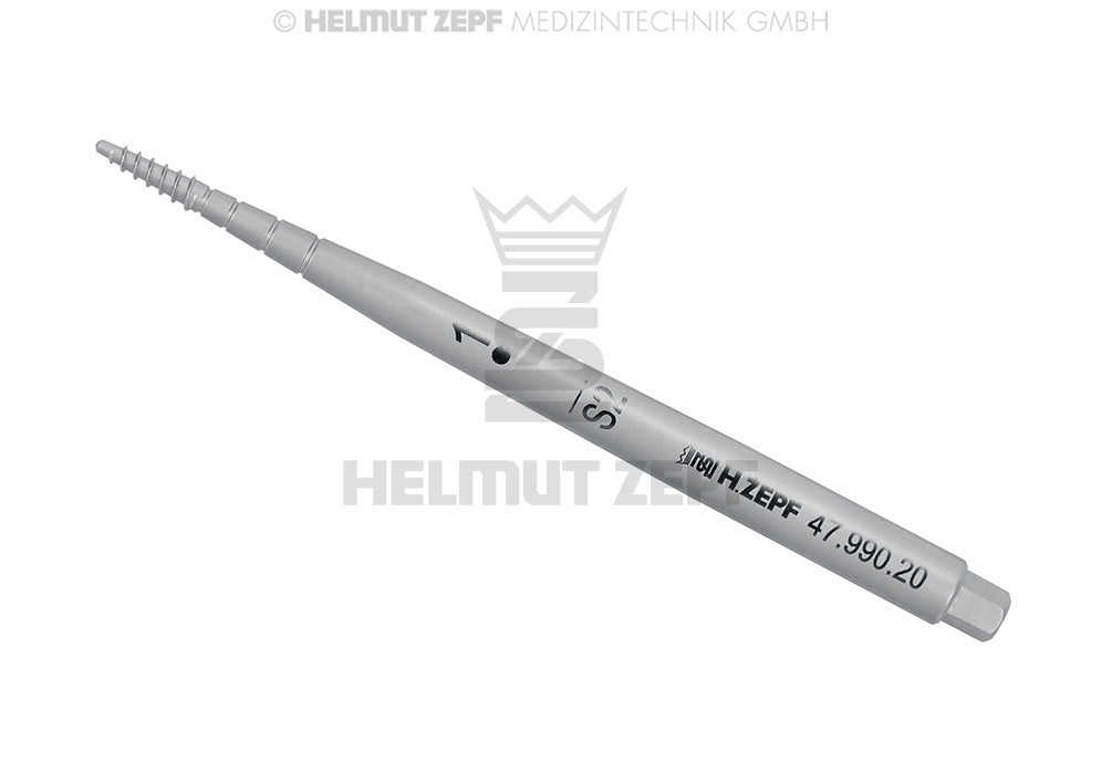 screw osteotome insert straight size 1 vgo ost-set Helmut Zepf 47.990.20