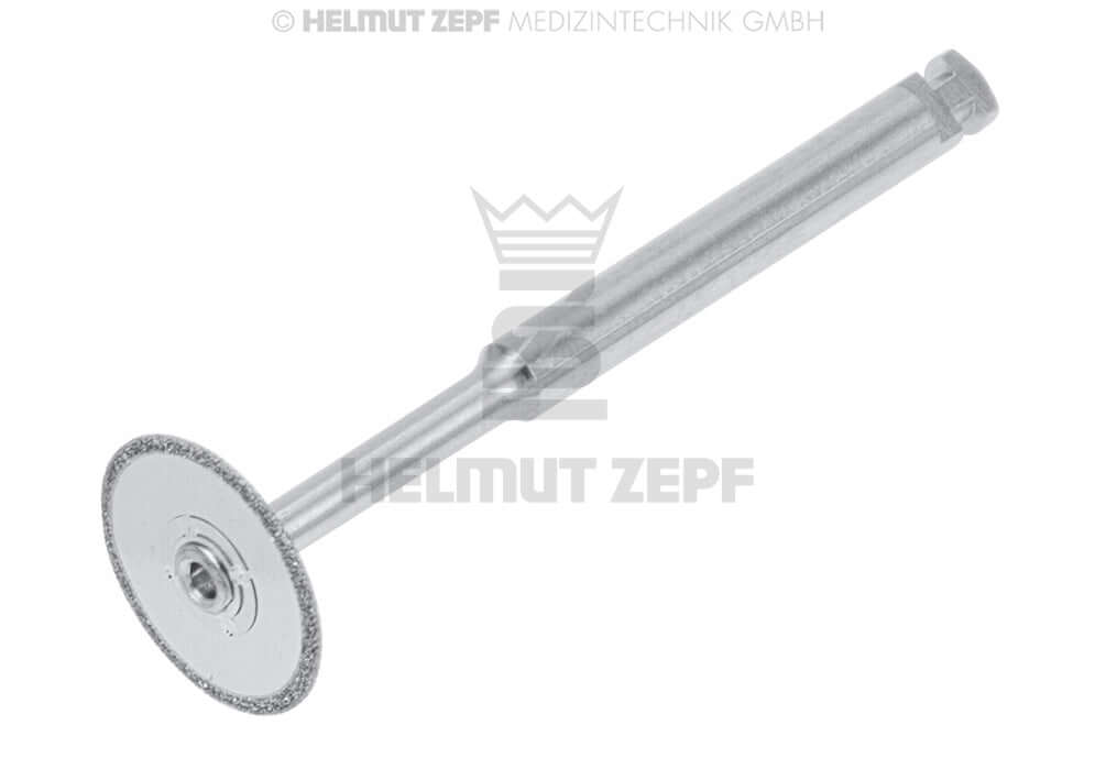 Saw Separating Disc 8mm with Angle Piece by Helmut Zepf No. 47.099.08 for precise dental separation