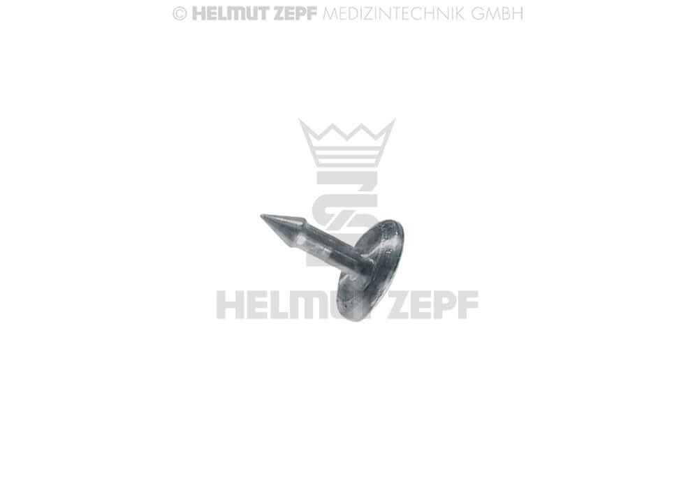 Intraosseous Titanium Pin 3mm Diameter 2.5mm Pack of 5 by Helmut Zepf No.47.560.03 for Bone Fixation