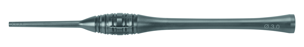Osteotome Instrument Straight Concave Tip Ø3.0mm TOUCHGRIP Design Helmut Zepf 47.748.31HZU Surgical Tool
