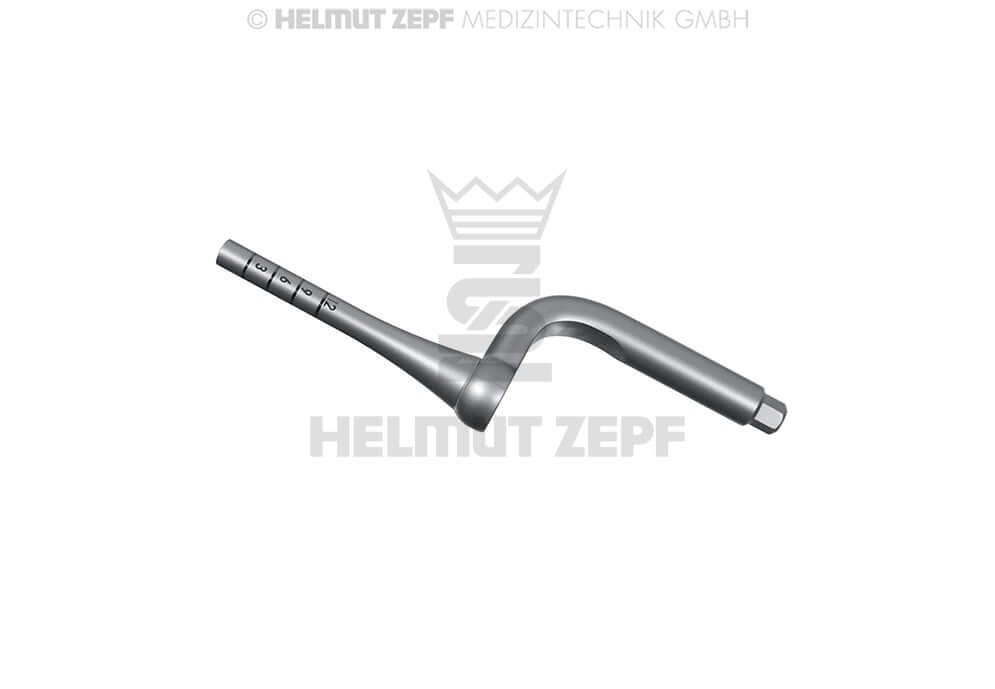 Hollow Cylinder Dental Osteotome Insert Ø 3.0mm by Dr. Volmer & Dr. Rainer Valentin | Helmut Zepf No. 47.750.03