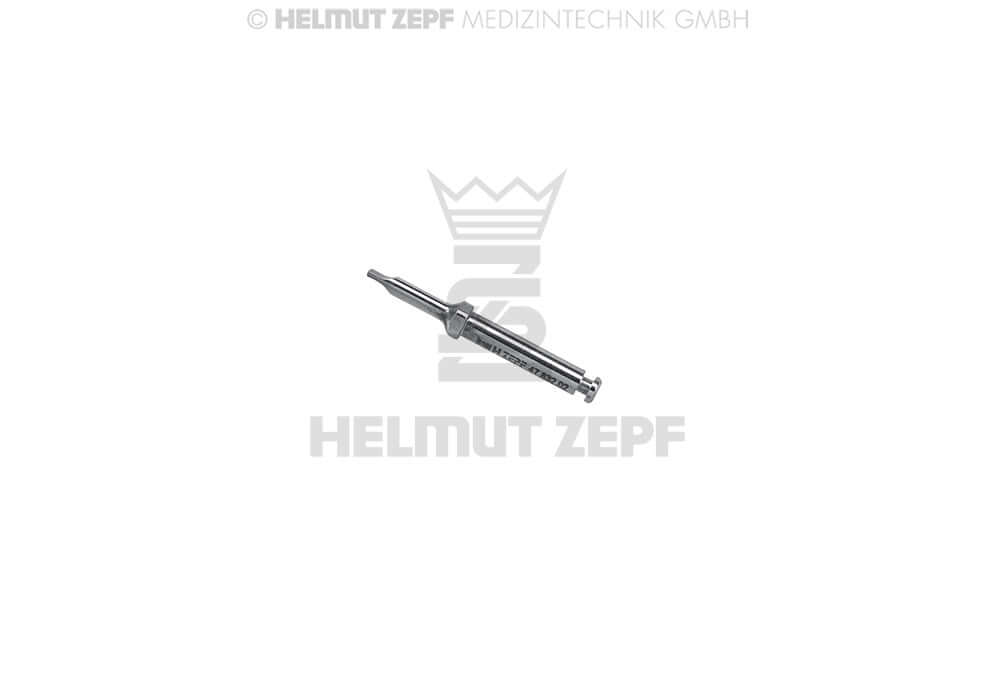 Wrench Screwdriver for Wrench Flat 1.6mm Short with Dental Lock Helmut Zepf No. 47.832.02