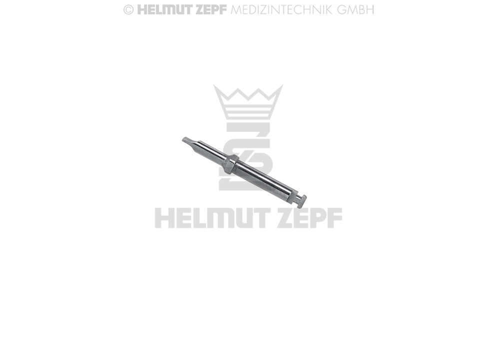 Wrench Screwdriver for Flat 2.0mm Short with Dental Lock Helmut Zepf 47.832.03