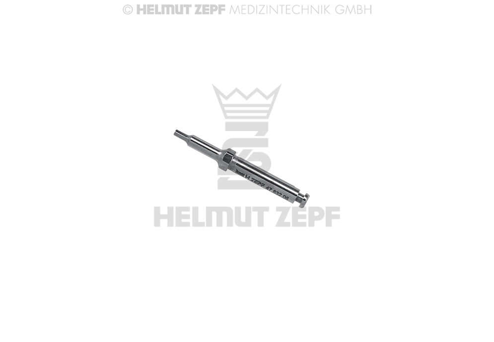 Wrench Screwdriver for Wrench Hex 0.9mm Short with Dental Lock Helmut Zepf 47.832.06