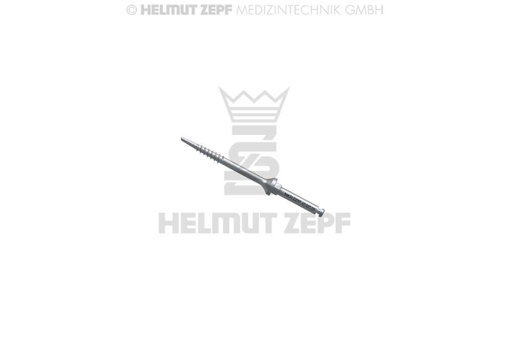 Pi-Series Osteotome Screw Insert Ra-Hex Connection Beat Absorption Ø Shank 2.0mm Ø Tip 1mm Helmut Zepf 47.937.05