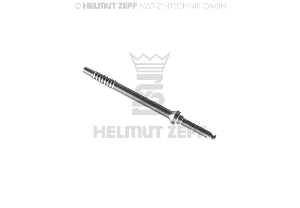 Pi-Series Osteotome Screw Insert Ra-Hex Connection Beat Absorption Ø Shank 2.7mm Ø Tip 2mm Helmut Zepf 47.937.10
