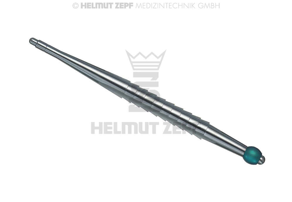 Dental Osteotome Widener Straight Ø 6.0 Green Mark by Helmut Zepf No. 47.940.60 for precise bone widening
