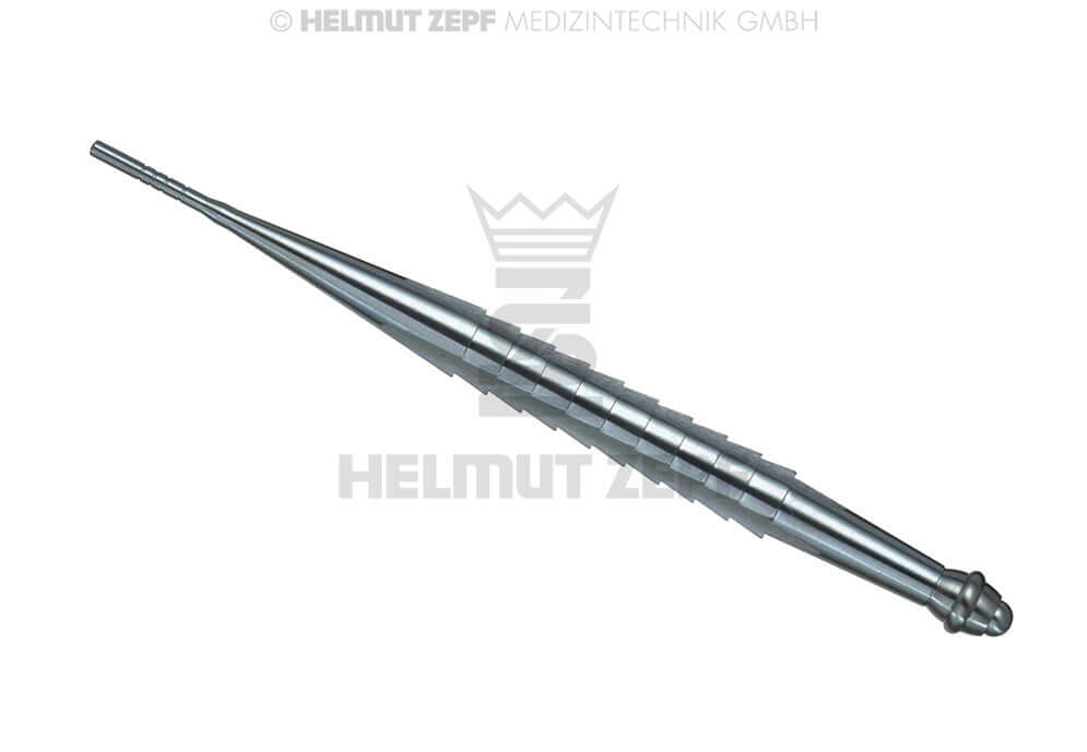 Dental Osteotome Convex Straight Ø 2.80 Colorless Mark Instrument by Helmut Zepf No. 47.944.28