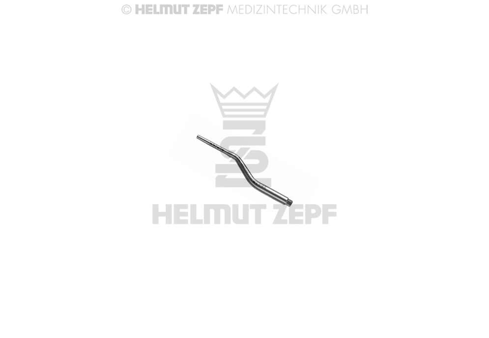 Osteotome Insert Concave Angulated Ø 2.3-2.8mm Helmut Zepf No. 47.962.28 dental surgical tool