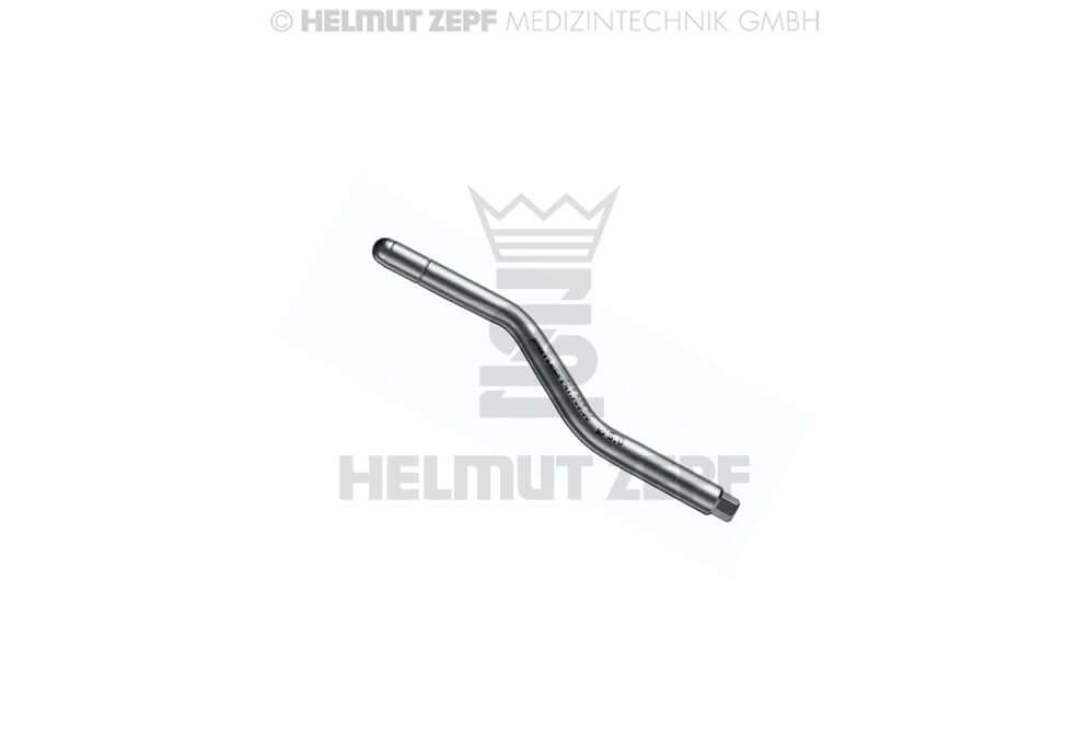 Osteotome Insert Concave Angulated Ø 3.9-4.3mm Helmut Zepf No.47.962.50 Dental Surgical Tool