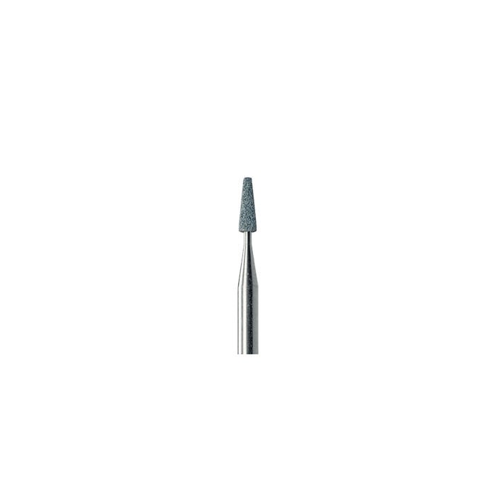 648 020 RA green medium grit abrasive dental instrument, tapered cone shape for crown, bridge & veneer filling treatment