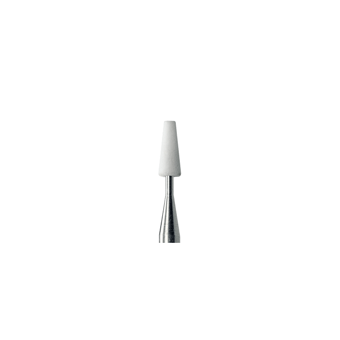 Arkansas extra fine grit abrasive dental instrument 649 025 RA tapered cone shape for filling treatment