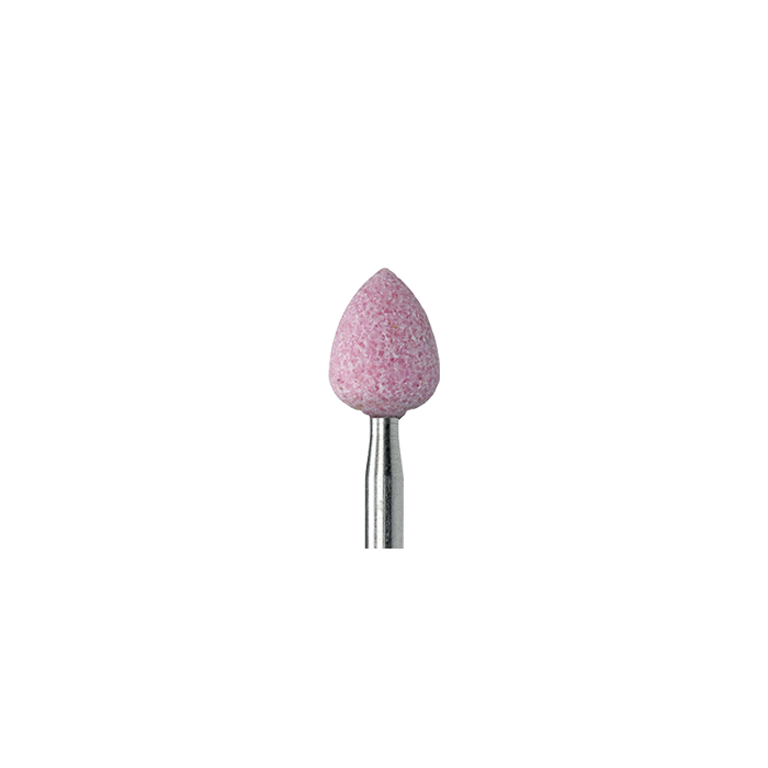 Busch 658 065 HP ABRASIVES PINK - (Pack of 6) Bur Made in Germany