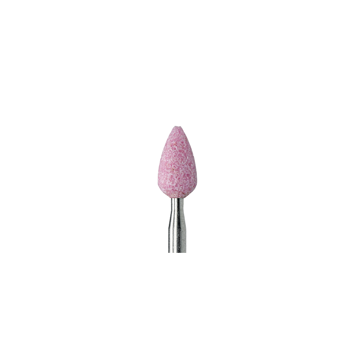 Busch 663 050 HP ABRASIVES PINK - (Pack of 6) Bur Made in Germany