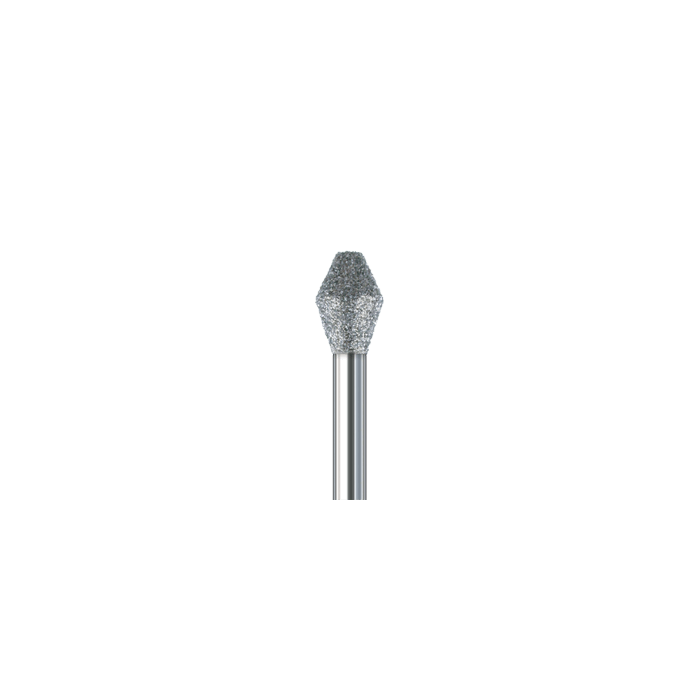 811 033 medium grit diamond dental bur for crown preparation, ISO 806 314 038 524 033, pack of 6