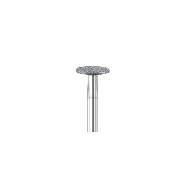 818 050 FG diamond dental bur medium grit wheel for crown preparation, ISO 806 314 041 524 050, pack of 2