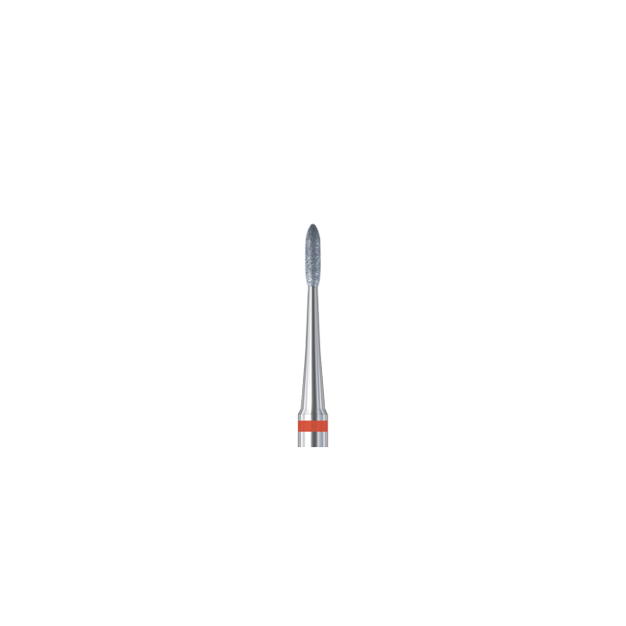 Busch 8406LF 012 RA diamond perio pro dental bur fine grit with red-ring coating for subgingival periodontal procedures