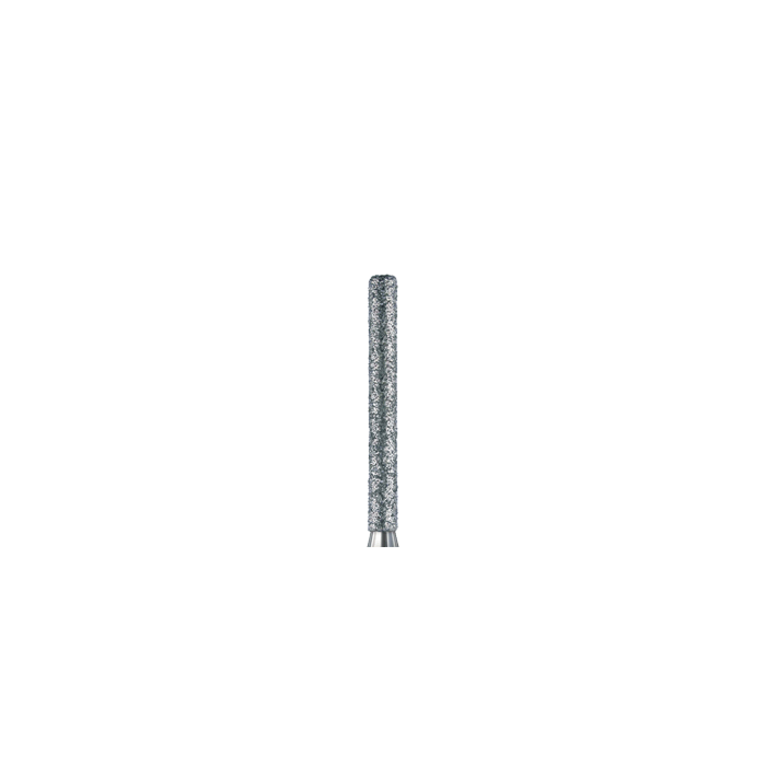 842KR 014 FG diamond cylinder dental bur medium grit for crown preparation, rounded edge, ISO 806 314 056 524 014