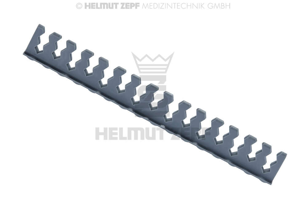 Dental Cassettes Silicone Instrument Holder for Tray Length 260 - 85.181.03 by Helmut Zepf