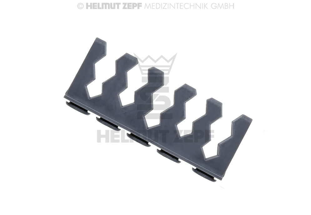 Dental Cassettes Silicone Instrument Holder for Tray Length 81 - 85.181.05 by Helmut Zepf