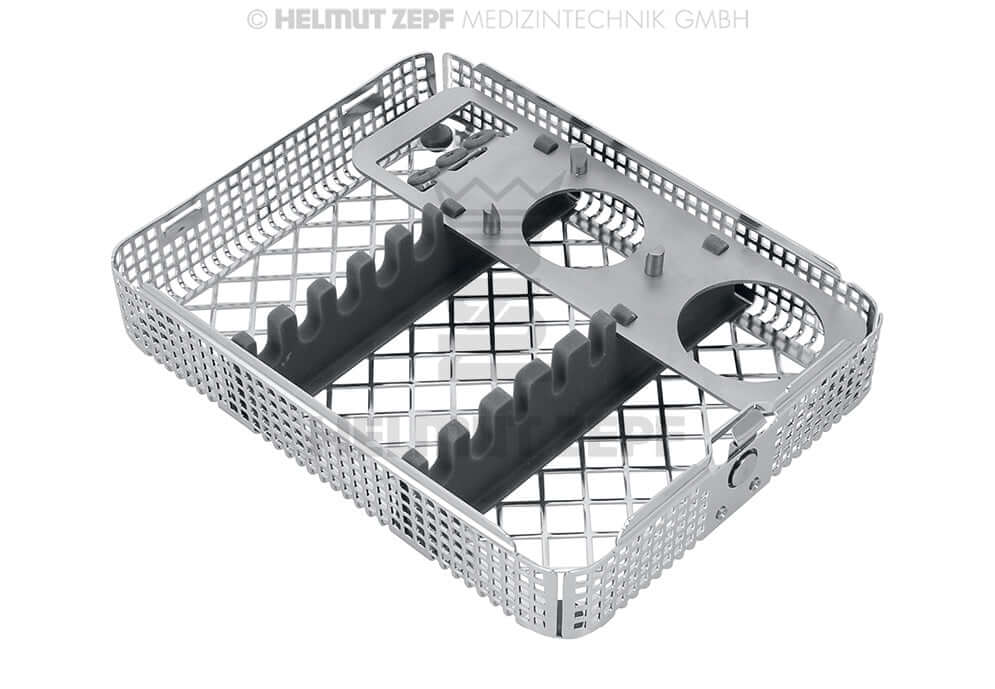 Dental Instrument Cassette Washbasket for Pin Augmentation Set by Helmut Zepf No. 85.194.15
