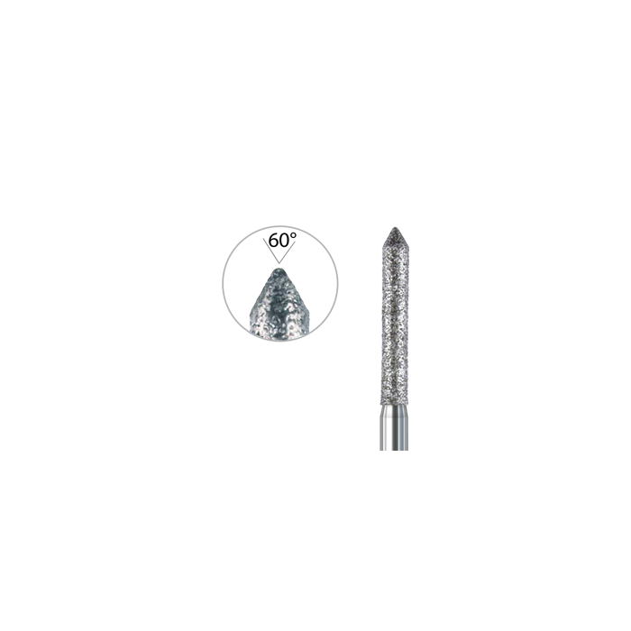 Busch 8886 016 FG DIAMOND FINE - (Pack of 2) Bur Made in Germany