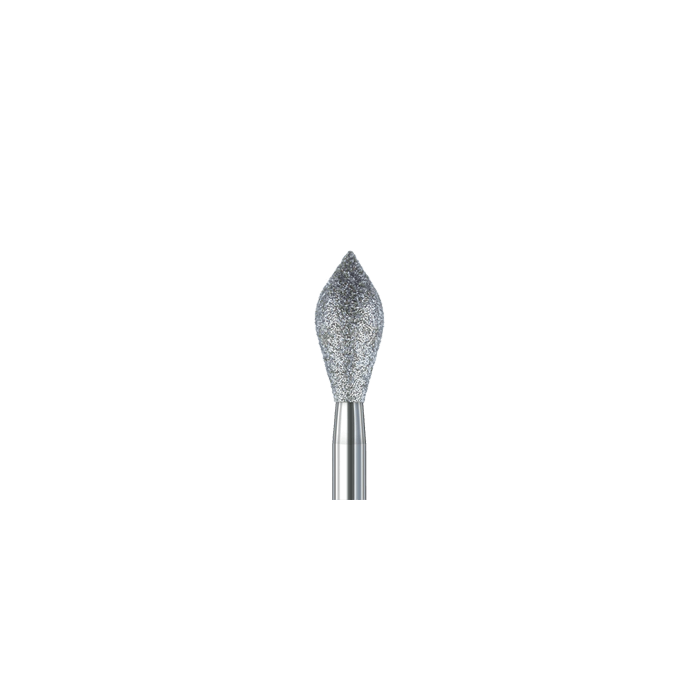 899 021 FG diamond dental bur medium grit crown preparation, flame-shaped ISO 806 314 033 524 021, pack of 6