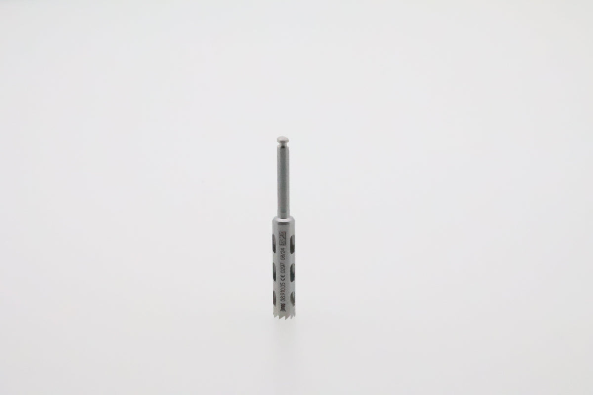 Helmut Zepf 08.910.05 dental trephine 4.0 mm - standing view, 2.35 mm shaft