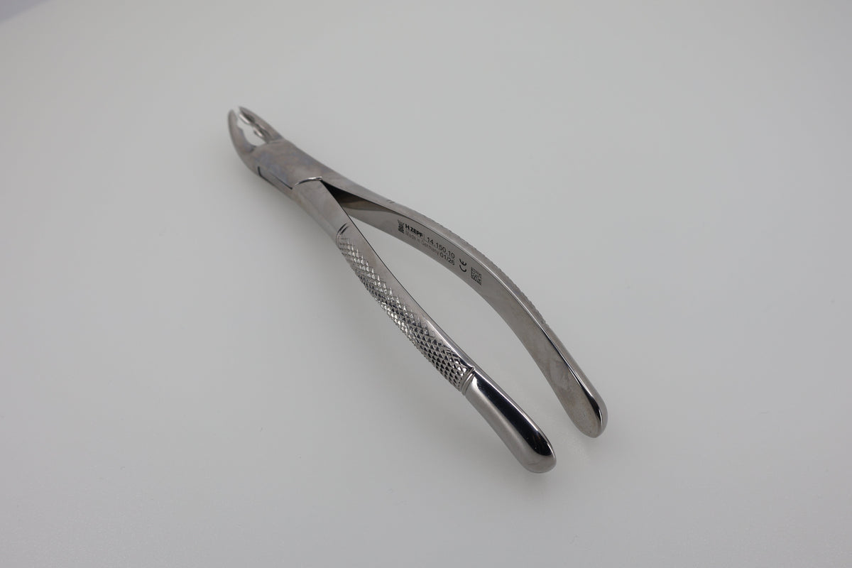 Helmut Zepf 14.150.10 Cryer #150-AB extraction forceps American Pattern upper teeth - full view