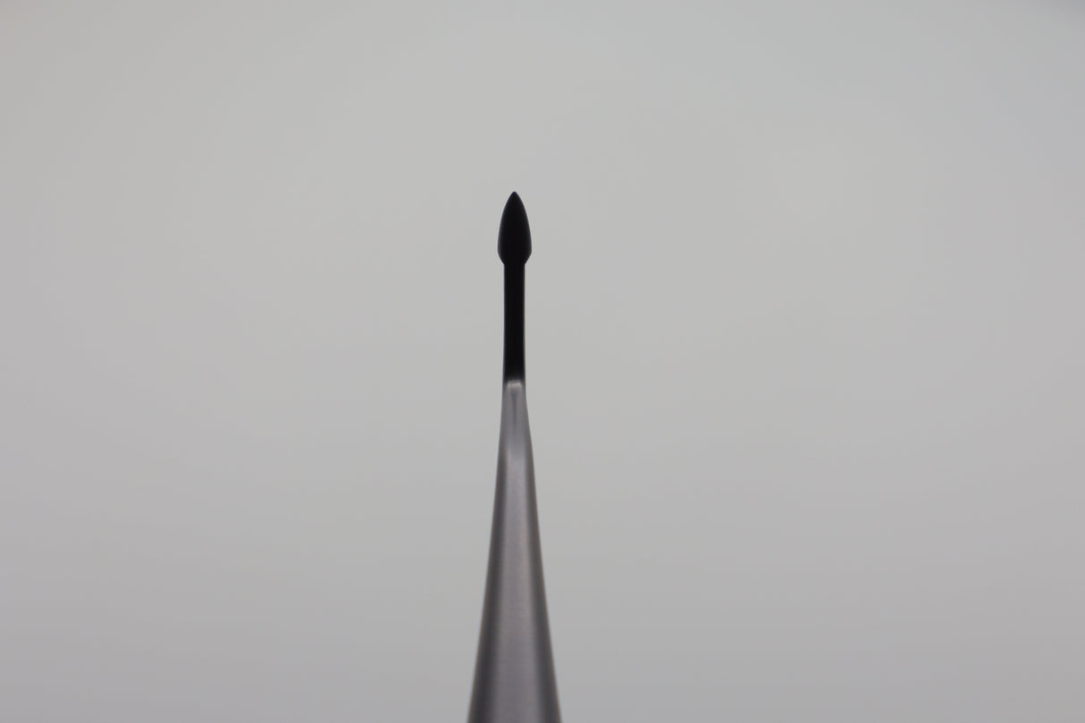 Helmut Zepf 17.068.10 angled root tip pick elevator - tip front view