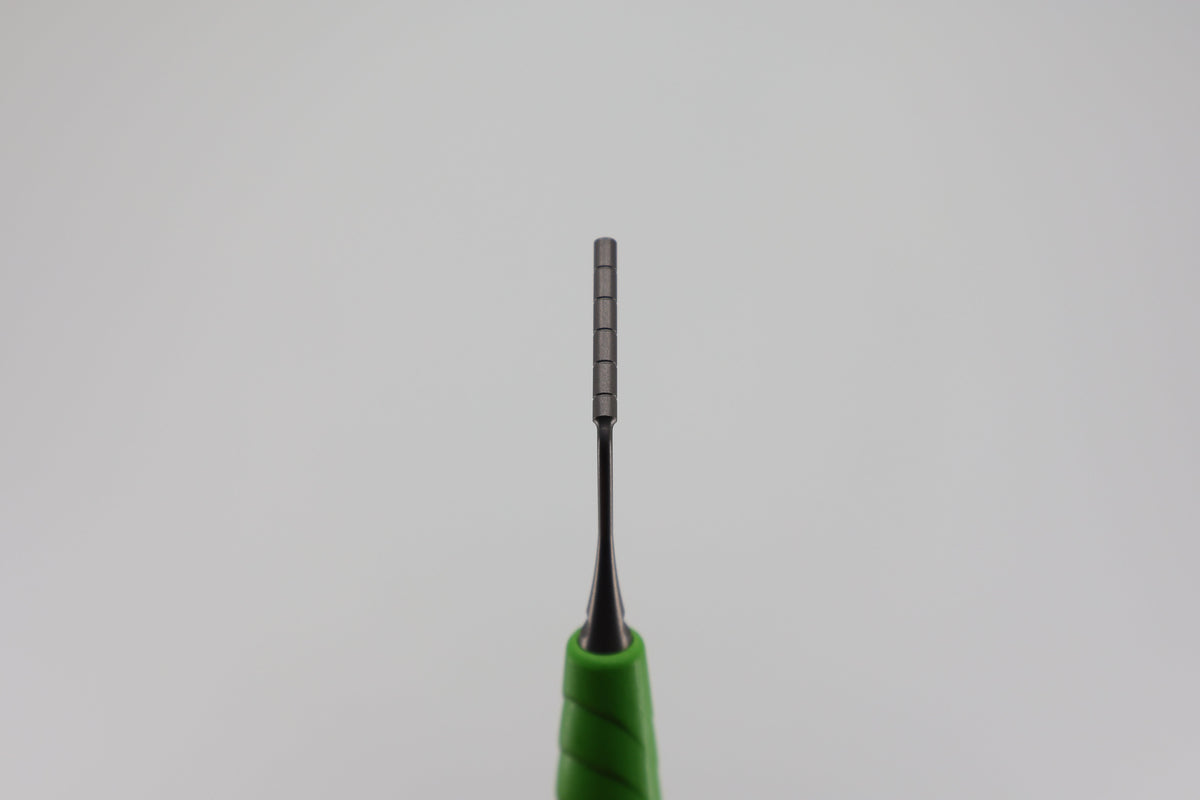 Bone filler/condenser 24.532.19, condenser tip with depth graduation