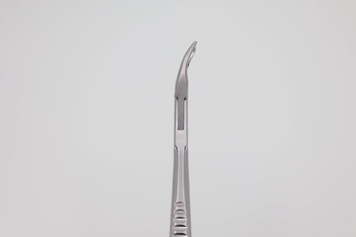 Mini Friedman gracile bone rongeur forceps 42.320.15, curved beak profile
