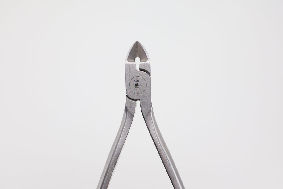 Pin and ligature cutter 12 cm 33.760.21, front view