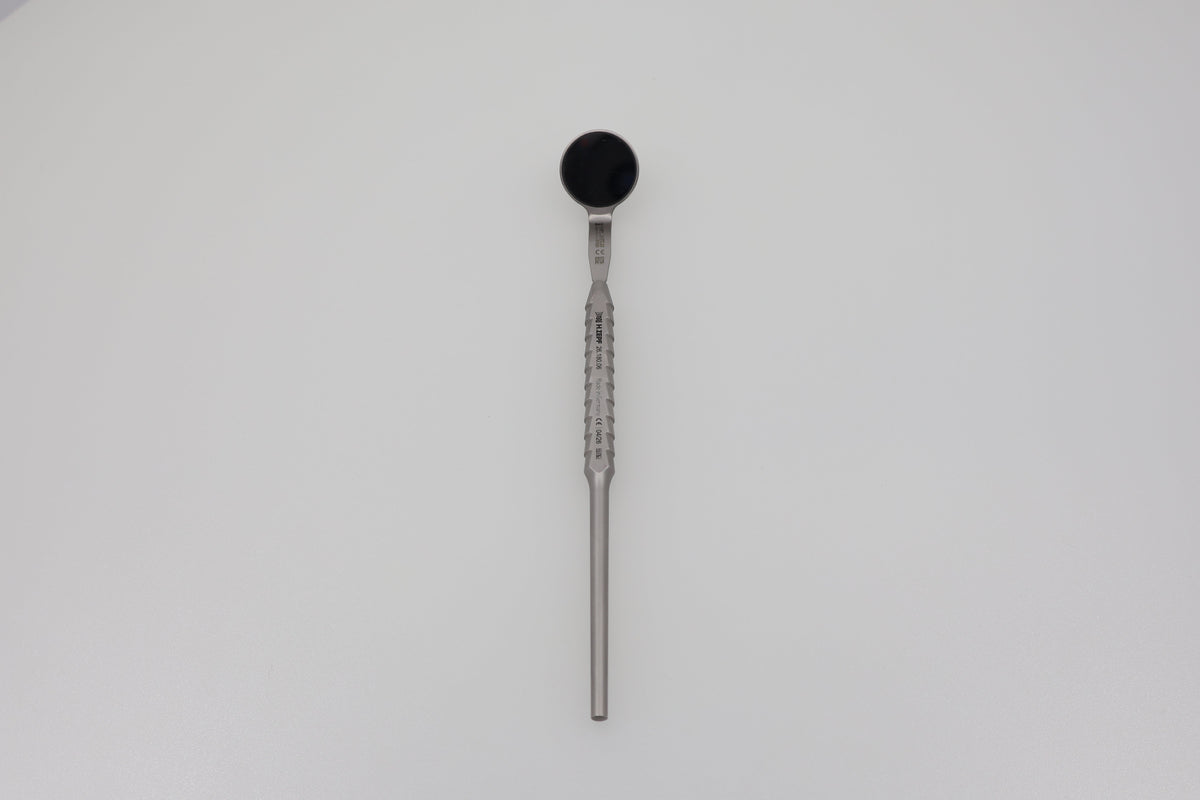 ZEPF-Line single-ended handle 26.180.06 with M2.5 interchangeable mirror tip - full view