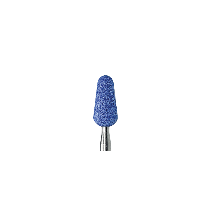 Busch B 671 050 HP ALOX ABRASIVES BLUE - (Pack of 6) Bur Made in Germany