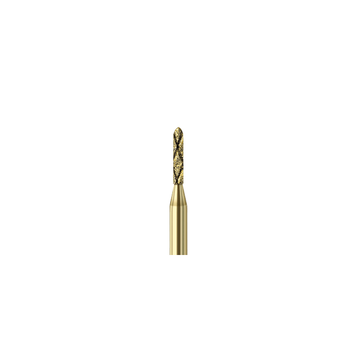 cool diamant torpedo diamond dental bur CD63 010 FG Medium Grit for Cavity Fissure Crown Preparation Pack of 6