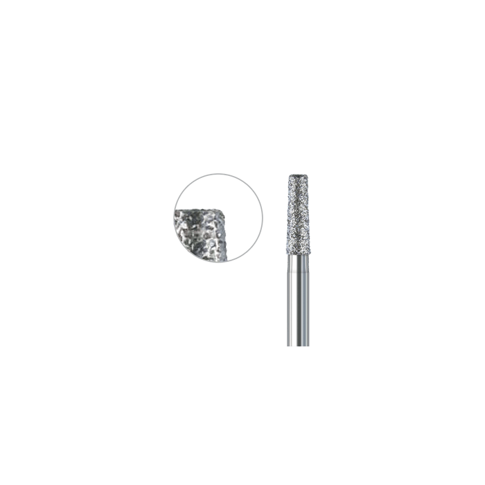 CI846 018 diamond cone dental bur medium grit rounded edge for cavity preparation ISO 806 314 545 524 018