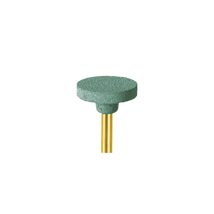 Busch D712 120 HP ABRASIVE-DIA GREEN - (Pack of 2) Bur Made in Germany