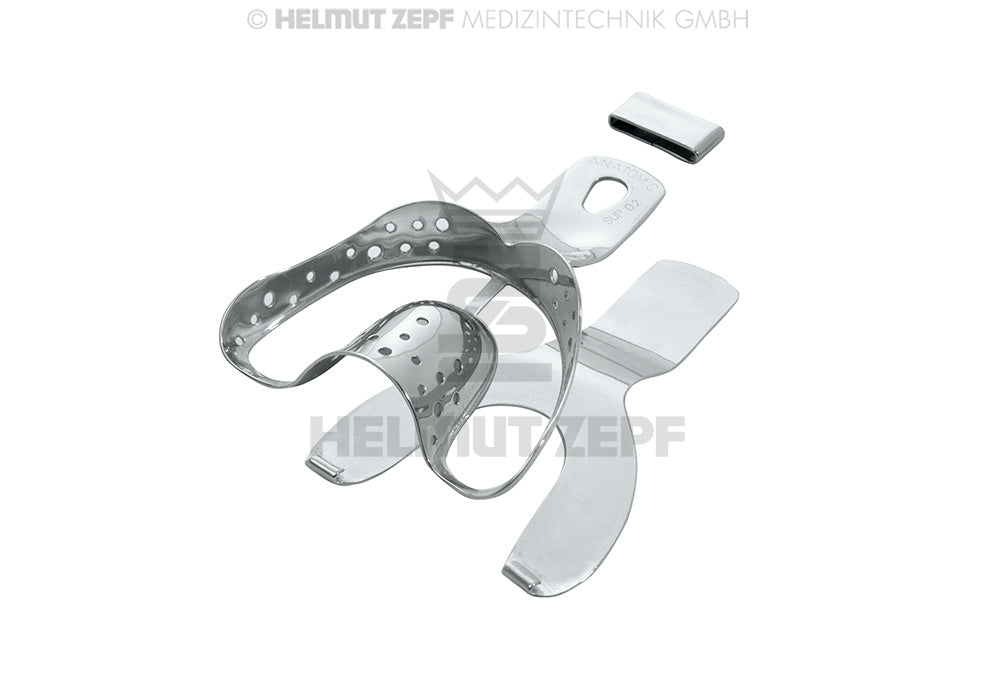 Impression Tray for Implantology, SUP 1 - Stainless Steel | Helmut Zepf No. 28.640.01