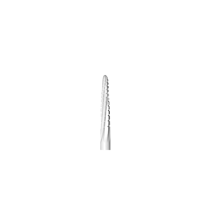 K433GQSR ceramic cone dental bur precision cutting coarse straight cross-cut all-ceramic Kera cutter for plastics technology
