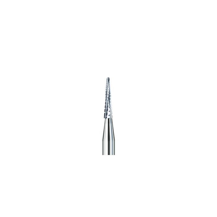 carbide cone round midi cutter for plastics - Coarse Straight Power Cut with Cross-Cut, Pack of 2